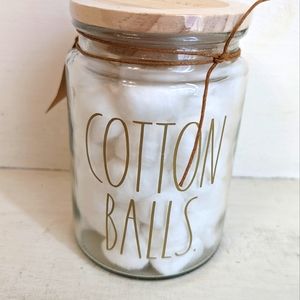 NEW Rae Dunn Cotton Ball Jar